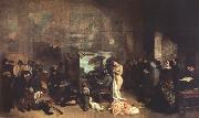 Gustave Courbet The Painter's Studio (mk22) Germany oil painting reproduction